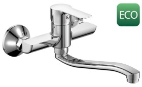 Bruckner - BARON ECO 6 l/min, nástěnná baterie, chrom 612.015.12