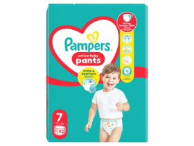 Pampers Active Baby Pants, vel. 7, 42 ks