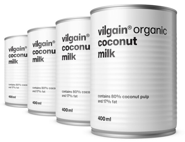 Vilgain Kokosové mléko BIO 400 ml