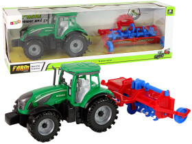 Mamido Traktor s pluhem na třecí pohon