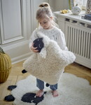 Bloomingville polštář DOLLY bílý 56x46