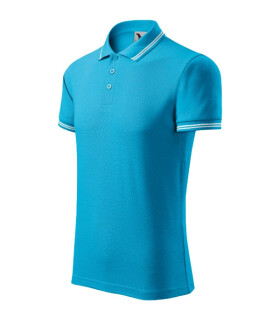 Urban polokošile pánská tyrkysová 2XL