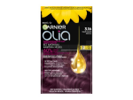 Garnier Olia Permanentní barva na vlasy 3.16 Tmavě fialová, 60+60+54ml