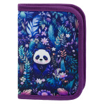 Školní aktovkový 3-dílný set BAAGL ERGO - Jungle Panda (aktovka, penál, sáček) 19 l