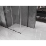 MEXEN/S - Velar sprchový kout, posuvné dveře 90 x 110, transparent, grafit metal 871-090-110-01-95
