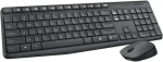 Logitech MK235 DE černá / Bezdrátová sada klávesnice a myši / DE (920-007905)