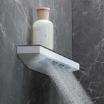 HANSGROHE - Rainfinity Šíjová sprcha s poličkou, matná bílá 26243700