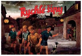 Kalendář 2026 Rychlé šípy - nástěnný - Marko Čermák