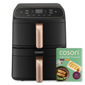 Cosori Turbo Tower Compact horkovzdušná fritéza 8,6 L černá