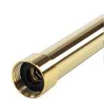 REA - Prodlužovací adaptér pro vanový/ sprchový set zlatá 50cm REA-K0890