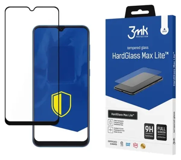3mk HardGlass Max Lite pro Samsung Galaxy A50 / Ochranné sklo / 9H tvrzené