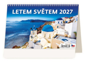 Kalendář stolní 2027 - Letem světem