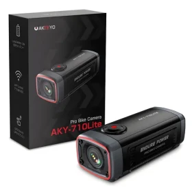 AKEEYO 710 Lite černá / Sportovní kamera / na řídítka kola