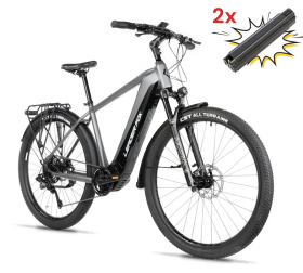 Leader Fox BARNET pánské, rám 20,5" (XL), model 2025-1, silver - ZDARMA dopravné, odborná montáž, seřízení a druhá baterie za 1,- Kč! (Záruka nejlepší ceny. Nalezli jste někde lepší cenu? Napište nám a zkusíme ji trumfnout! )