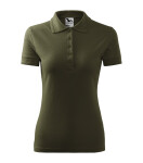Pique Polo polokošile dámská military XS