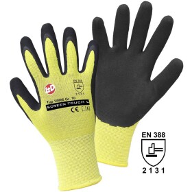 L+D Griffy SCREEN TOUCH L 14906-9 nylon pracovní rukavice Velikost rukavic: 9, L CAT II 1 ks