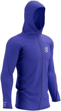 Běžecká mikina Compressport 3D Thermo Seamless Hoodie Zip Dazz Blue Velikost textilu: