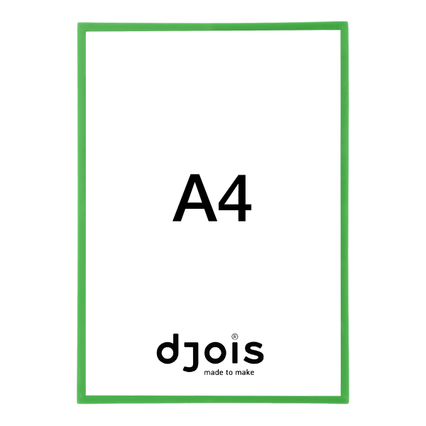 Djois magnetický rámeček - Display Frame, A4, zelený, 1 ks