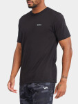 RVCA ICON black pánské tričko krátkým rukávem