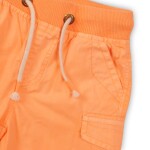 Kraťasy chlapecké bavlněné, Minoti, 1PSHORT 8, oranžová - 74/80 | 9-12m