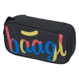 BAAGL Školní penál etue Skate Logo Mix / 23×12x5 cm (A-35025)