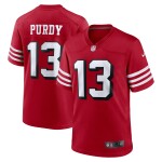 Nike Pánský dres San Francisco 49ers NFL Brock Purdy #13 Game Alternate Velikost: 2XL