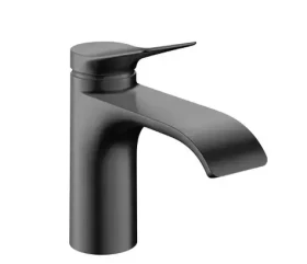 Hansgrohe Vivenis 80 kartáčovaný černý chrom / Umyvadlová baterie / CoolStart / EcoSmart / bez výpusti (75015340)