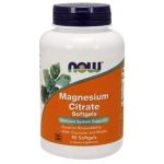 Magnézium citrát Softgelové kapsle - NOW Foods (90 kaps.) (41857-1-90caps)