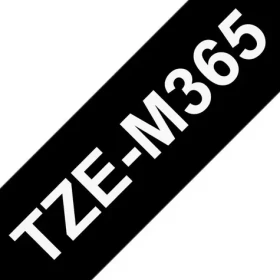 Brother TZe-M365 / Laminovaná páska / bílý tisk na černém podkladu / 36 mm / 8 m (TZE-M365)