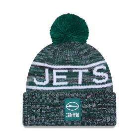 New Era Pánská zimní čepice New York Jets NFL 2025 Sideline Sport Knit