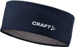 Běžecká čelenka CRAFT ADV Windblock Fleece - modrá Velikost textilu: S-M
