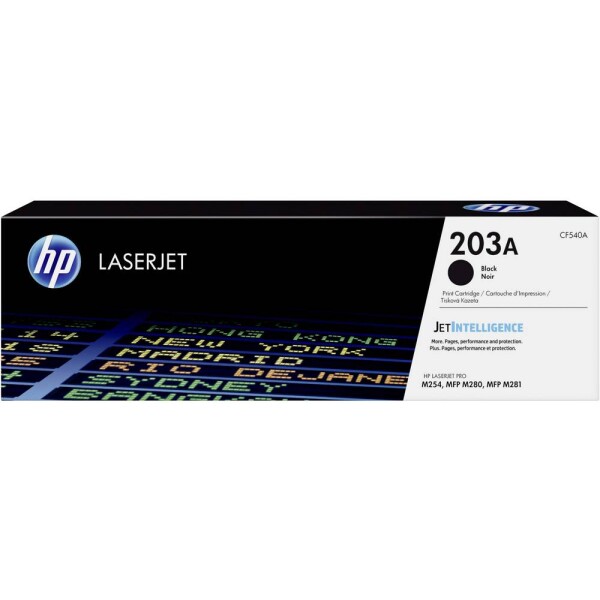 Hewlett-Packard HP CF540A, černý (HP 203A) - originální toner