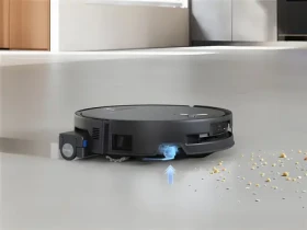 Ecovacs Deebot T80S OMNI černá / Robotický vysavač / vysávání a mopování / 6400 mAh / 65 dB (DEEBOT T80S OMNI BLACK)