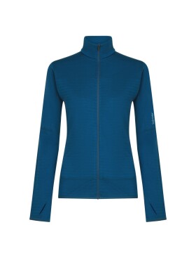 ICEBREAKER Wmns 300 RealFleece Descender LS Zip, Atlantis (vzorek) velikost: S