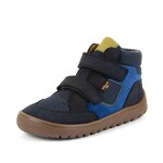 Chlapecké celoroční kotníkové barefoot boty UP HILL TEX DARK BLUE Froddo G3110281 - 34