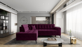 Sedací souprava Lanvin Provedení: Levá varianta, látka: Velvetmat 25