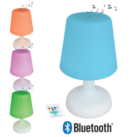 Lexibook bluetooth reproduktor ve tvaru stolní lampy