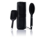 GHD Glide horkovzdušný kratáč, iontová technologie, dárková sada, Iced Luxe Collection, černá