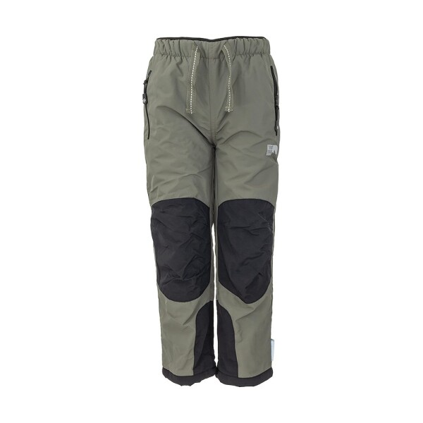 Kalhoty sportovní outdoorové, podšité fleezovou podšívkou, Pidilidi, PD1121-14, khaki - 98 | 3roky