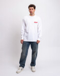 Tričko Carhartt WIP L/S Framework T-Shirt White