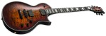 ESP E-II Eclipse-QM FL Tiger Eye Sunburst