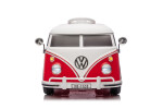 Mamido Elektrické autíčko Volkswagen T1 Classic Bus 12V | EVA | ECO červené