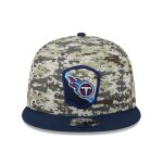 New Era Pánská kšiltovka Tennessee Titans NFL Camo 2023 Salute to Service 9FIFTY Snapback