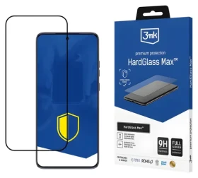 3mk HardGlass Max černá / Tvrzené sklo / Motorola Edge 50 Neo / celoplošné