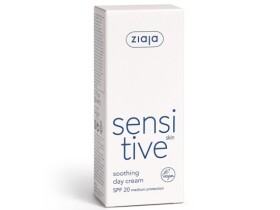 Ziaja Sensitive denní krém SPF20 zklidňující, redukující podráždění 50ml