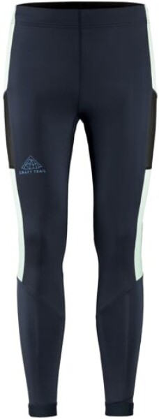 Běžecké kalhoty CRAFT PRO Trail Tights modré Velikost textilu: