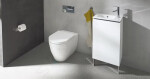 DURAVIT - ME by Starck Umývátko nábytkové 430x300 mm, s přepadem, s otvorem pro baterii, bílá 0723430000