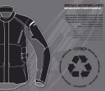 Bunda na moto Xrc Winkle 2.0 Wtp men adventure black - 9Xl / černá