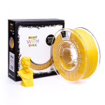 PLA filament yellow 1,75 mm Print With Smile 0,5kg