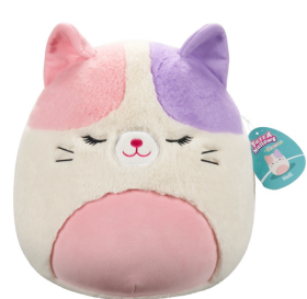 Squishmallows Fuzz-A-Mallows Kaliko kočka Nell 30 cm